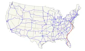 Image illustrative de l’article U.S. Route 17