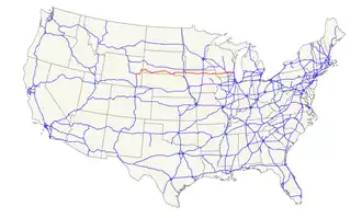 Image illustrative de l’article U.S. Route 18