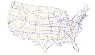 Image illustrative de l’article U.S. Route 23