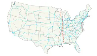 Image illustrative de l’article U.S. Route 45
