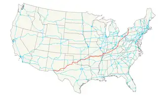 Image illustrative de l’article U.S. Route 62