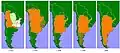 Évolution territoriale de l'Argentine