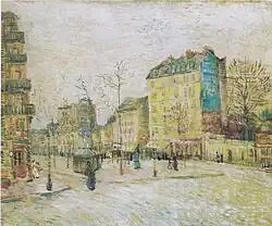 Boulevard de Clichy 1887 Musée Van Gogh, Amsterdam (F292)