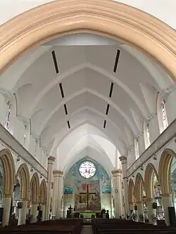 Nef de la cathédrale de Lagos
