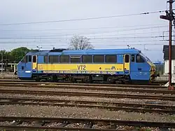Le VT2 d'origine en gare de Moret-Veneux-les-Sablons.