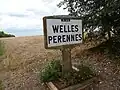 Panneau Michelin de la commune.