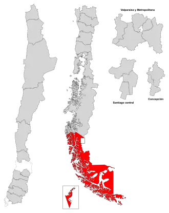 Carte de la circonscription.