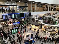 La gare de Pasila dans le centre de Tripla.