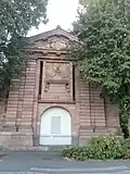 Façade extérieur de la porte de Strasbourg.