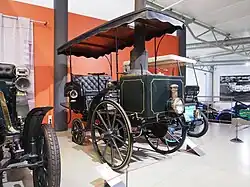 De Dion-Bouton & Trépardoux Dog Cart à vapeur.