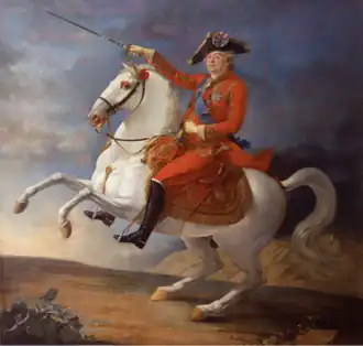 Jean-François Carteaux, Portrait équestre de Louis XVI en roi-citoyen (1791).