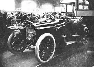 Laurin & Klement Type Sa (Au Salon de l'Auto de Prague de 1911).