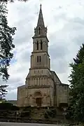 Vue est de l'église (juin&nbsp;2012)