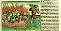 Juifs sur un bûcher à Deggendorf en 1338.