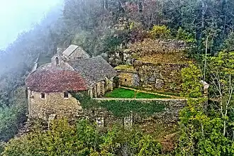 La chapelle de l'ermitage.