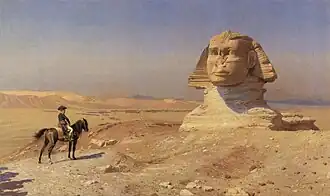 Bonaparte devant le Sphinx.