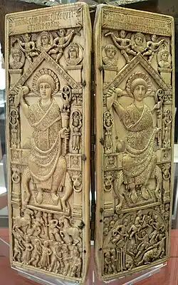Diptyque d'Anastasius, consul en 517.