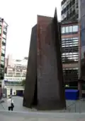 Richard Serra, Fulcrum (1987), Broadgate, Londres
