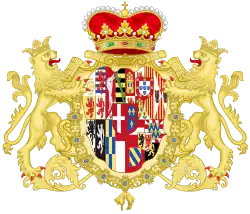 Armoiries augmentés d'Eugène de Savoie-Carignan