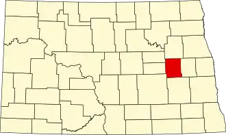 Localisation de Comté de Griggs(Griggs County)