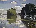 La Seine à Poissy de Albert Henri Marque, 1908