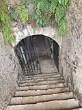 Entrée des souterrains.