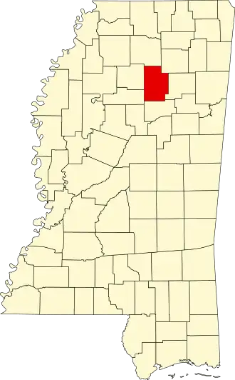 Localisation de Comté de Calhoun(Calhoun County)