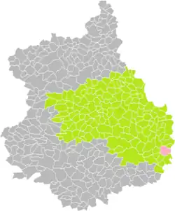 Oinville-Saint-Liphard dans son arrondissement.