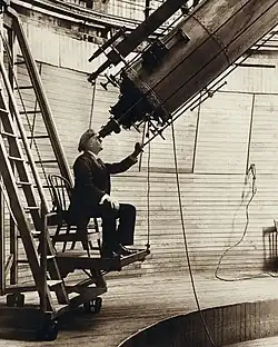 Percival Lowell à l'observatoire