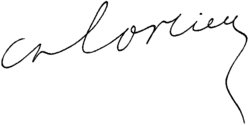 signature d'Auguste Corlieu