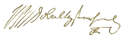 signature de Guido von Starhemberg