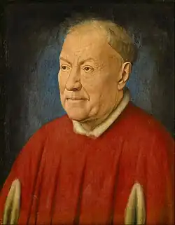 Portrait du Cardinal Niccolo Albergati, 1435 - Vienne, Kunsthistorisches Museum
