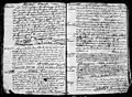 Registre des baptêmes, Pau, 1732.
