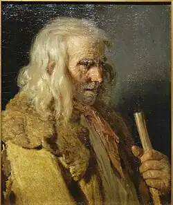 Portrait d'un paysan breton (1834), Le Mans, musée de Tessé.
