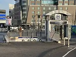L'accès no&nbsp;1 « La Plaine ».
