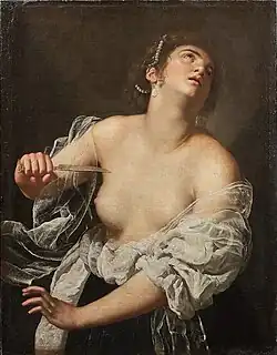 Lucrèce, vers 1627 – J. Paul Getty Museum, Los Angeles.