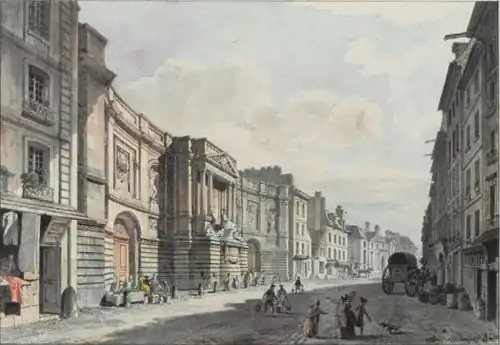 Fontaine ; dessin de 1789.