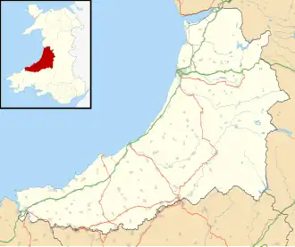 (Voir situation sur carte : Ceredigion)