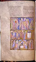 Moïse et les tables de la loi, f.66v