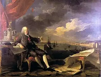 Sebastião José de Carvalho e Melo, 1er marquis de Pombal par Louis-Michel van Loo