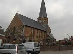 L'église Saint-Géry (Sint Goriks) à Audenhove-Saint-Géry (Sint-Goriks-Oudenhove).