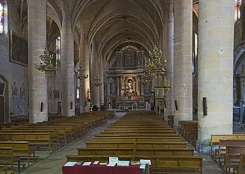 Vue de l'intérieur