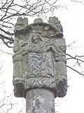 La face orientale : Vierge de pitié.