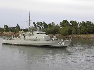 illustration de HMAS Gladstone (FCPB 216)
