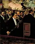 Degas, L'Orchestre de l'Opéra (musée d'Orsay, 1870)