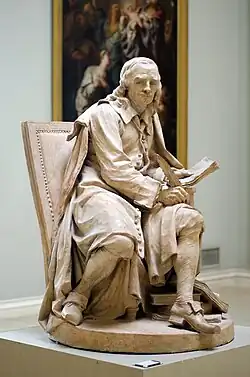 Pierre Corneille par Jean-Jacques Caffieri, vers 1779.