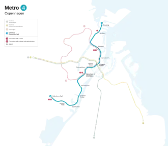 Voir la carte de la ligne.