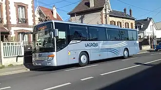 Le Setra Lacroix S 415 H no&nbsp;1092 à Cormeilles-en-Parisis.