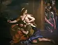Samson et Dalila, par Le Guerchin en 1654.