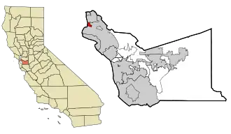 Localisation de Emeryville